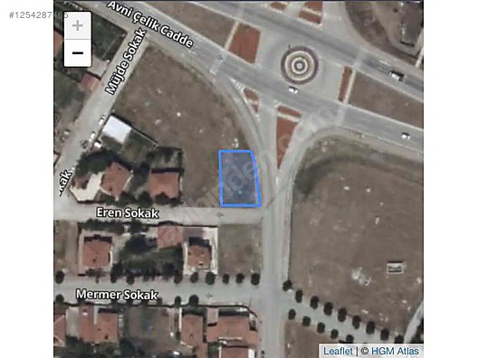 SATILIK KÖŞE PARSEL ALACA AVNİ ÇELİK CADDESİ GÖBEĞİNDE